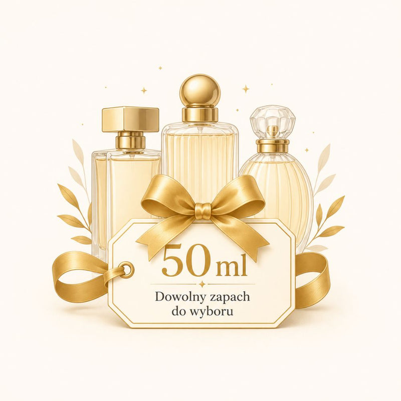 Prezent: perfumy 50 ml (gratis)